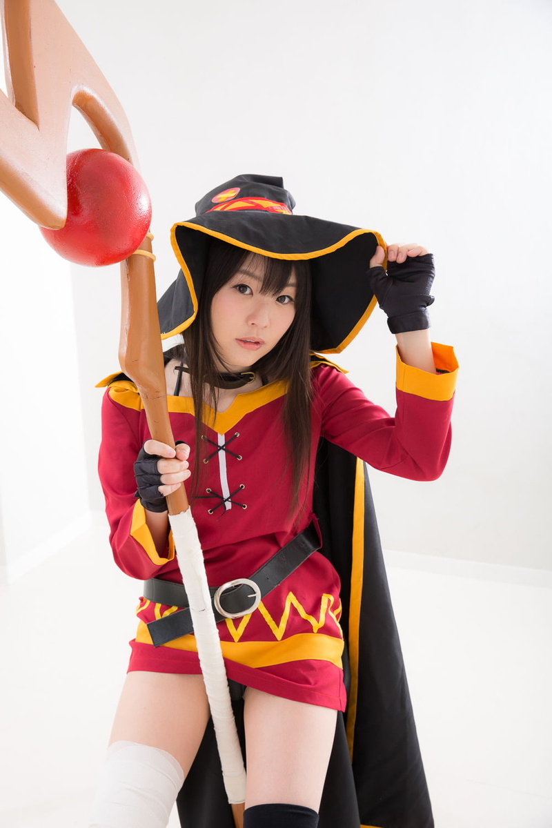 studio shot, security, hat, sport, Asian, clothing, protection, Japanese women, Megumin, front view, Tsubomi, adult, brown hair, holding, indoors, pale