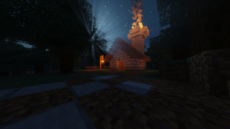 Minecraft, video games, 1080P, digital, simple, shaders