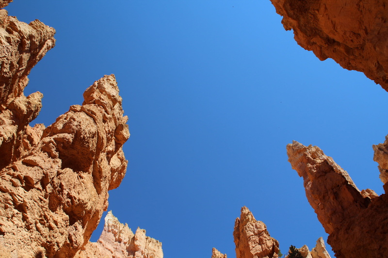 tranquility, rock - object, travel, redstone, rock, desert, 2K, rock formation, no people, scenics - nature, mountain peak, blue, day, eroded, western