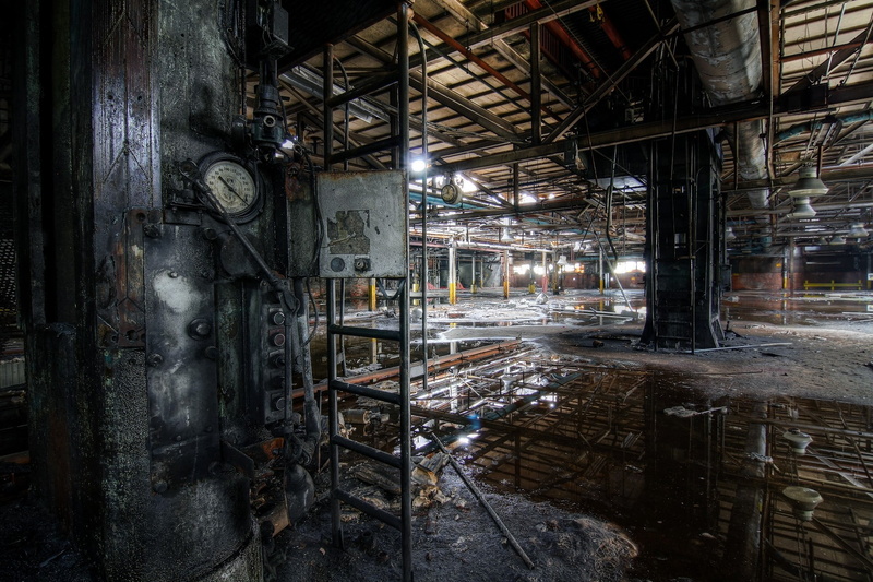 ruin, metal, built structure, abandoned, cabinet, weathered, history, metal industry, building, run-down, architecture, bad condition, display, decline