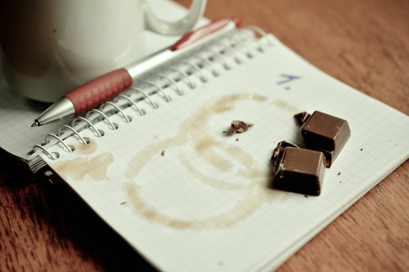 break, planning, notebook, close-up, table, no people, pen, plan, selective focus, food and drink, white, indoors, focus on foreground, dates, coffee - drink