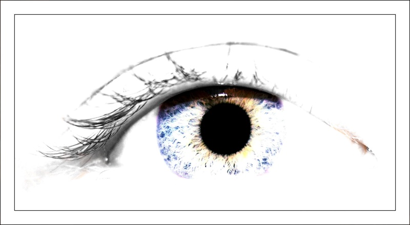 digital composite, close-up, human Eye, eyelid, structures, copy space, pupil, hair, human, lens light flare, sensory perception, ophthalmologist, eyesight