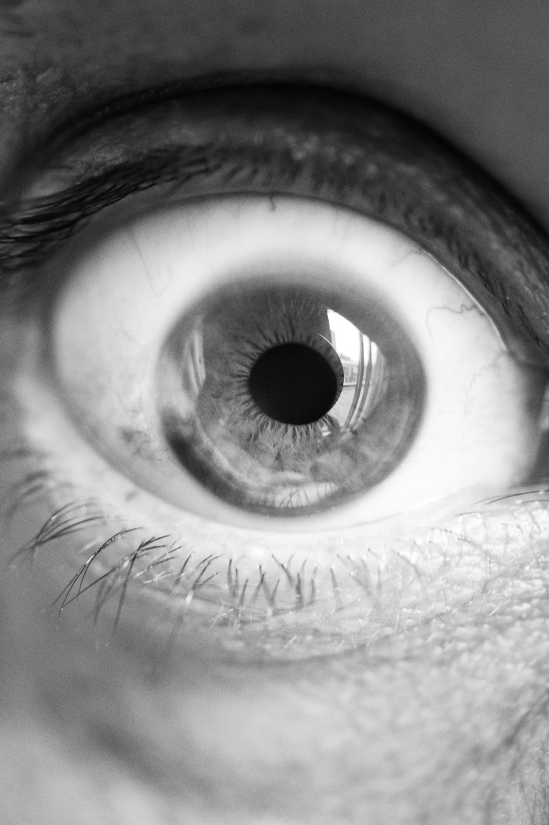 looking at camera, abstract, eyeball, photography, vision, one person, people, retina, reflection, iris - eye, human, extreme close-up, black and white