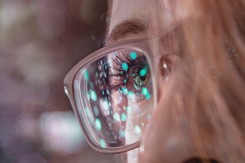 glitterylight, glitter light, human eye, glitter, nose, teenager, droplet, day, magnifying, glasses, human face, adult, glittery, obscured face, green eyes