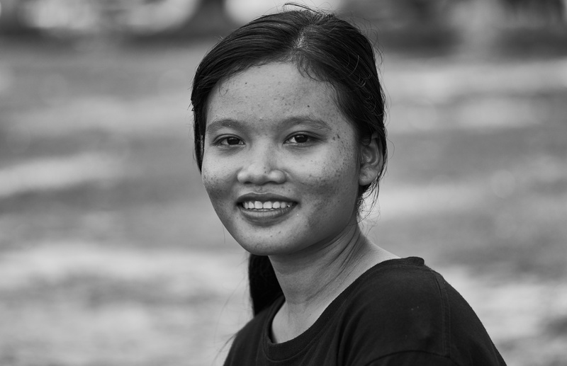 asian, overview, headshot, close-up, love, focus on foreground, human, teenager, hairstyle, offspring, womens, woman, adolescence, males, beautiful, smiling