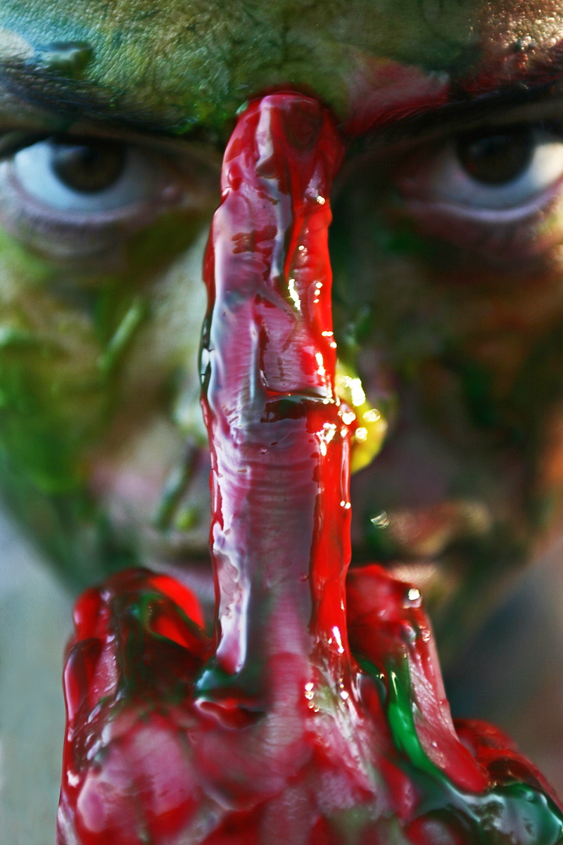 finger, eyes, face, day, fiction, animal head, selective focus, art, pepper, seafood, animal, young, 4K, imagine, portrait, one animal, wellbeing, womens