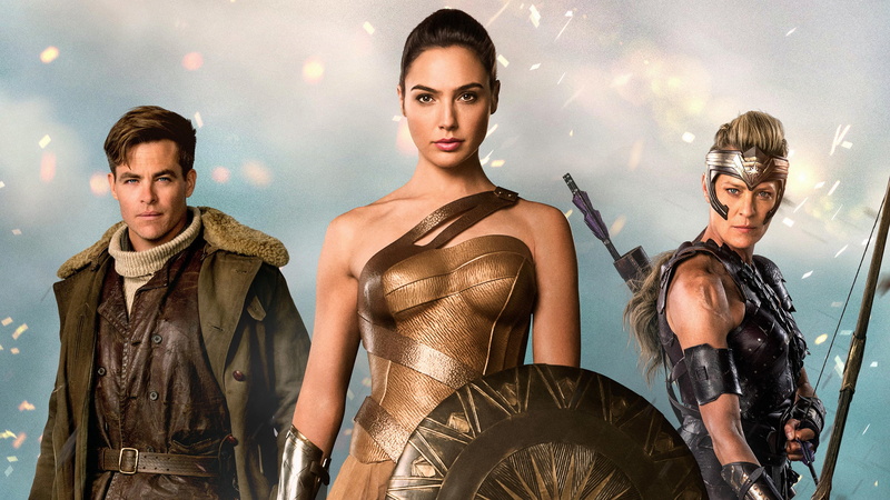 themyscira, woman, diana, general, wonder, chris, antiope, wright, gadot, steve, pine, trevor, gal, 4K, robin