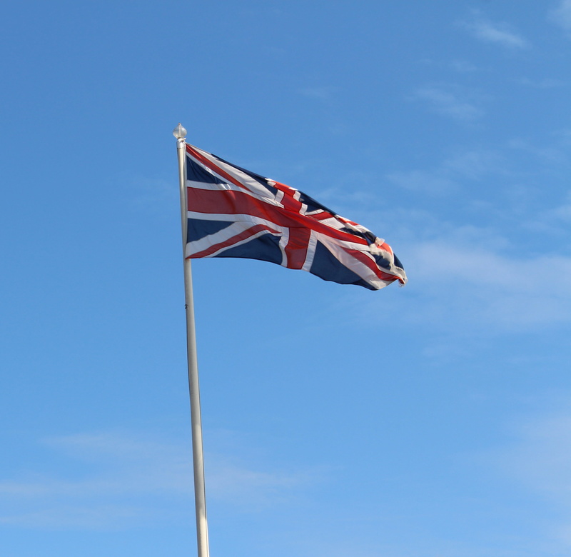 britain, sky, brexit, 4K, red, patriotism, england, outdoors, wind, Kingdom, pole, Uk, uSA, environment, British, striped, american Flag, united, national icon