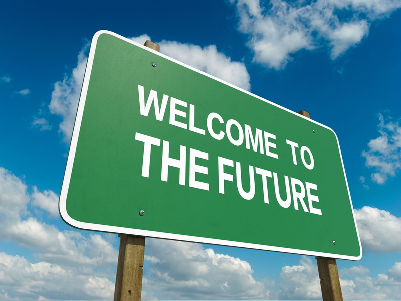 sky, guidance, future way, road, symbol, no people, sucess, welcome, outdoors, green color, sign, roadsign, daytime, clouds, road sign, multiple lane highway