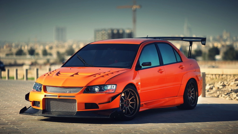1080P, Mitsubishi Lancer Evolution IX, car, mitsubishi