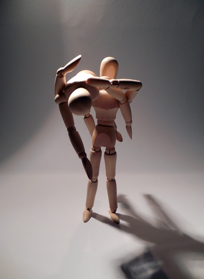 toy, medical, representation, paramedic, gray, accident, indoors, technology, doll, human representation, figurine, wood doll, wood - material, table, day