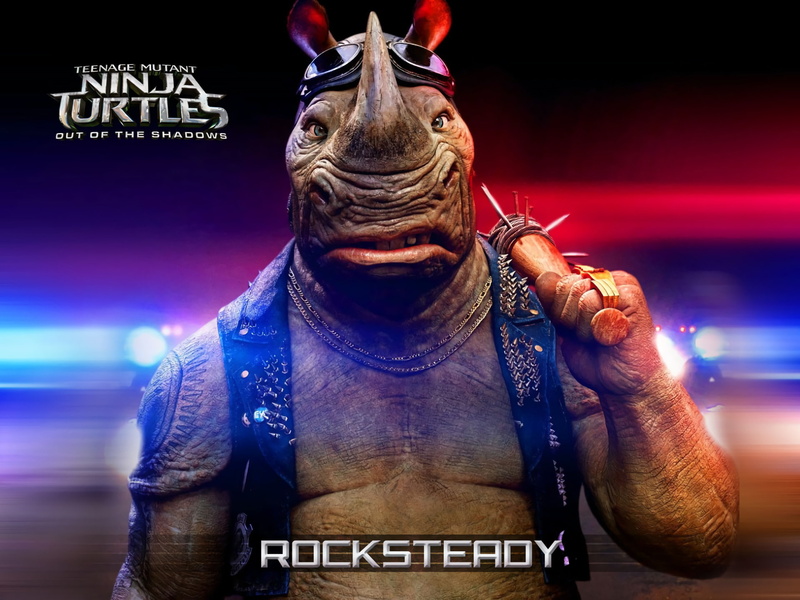 Teenage Mutant Ninja Turtles: Out Of The Shadows, 1080P, TMNT, Teenage Mutant Ninja Turtles, Rocksteady (TMNT)