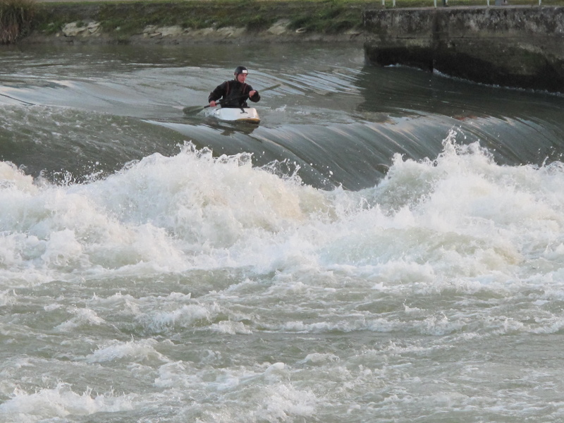 day, cardio, one person, nature, adventure, beauty in nature, motion, recreation, lifestyles, water, kayaking, aquatic sport, men, real people, kayakers
