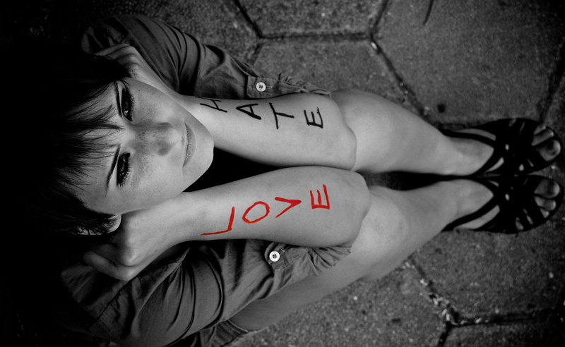 love and hate, Woman, amp, Hate, Love, Girl, 2K