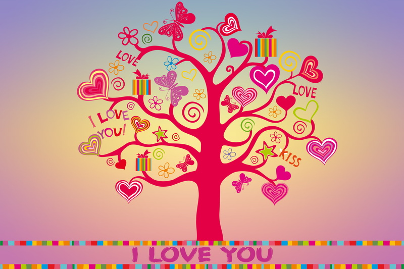 colorful, sweet, outdoors, creativity, multi colored, butterfly, love, sky, strategy, connection, hearts, pink, tree, lighting equipment, 5K, technology