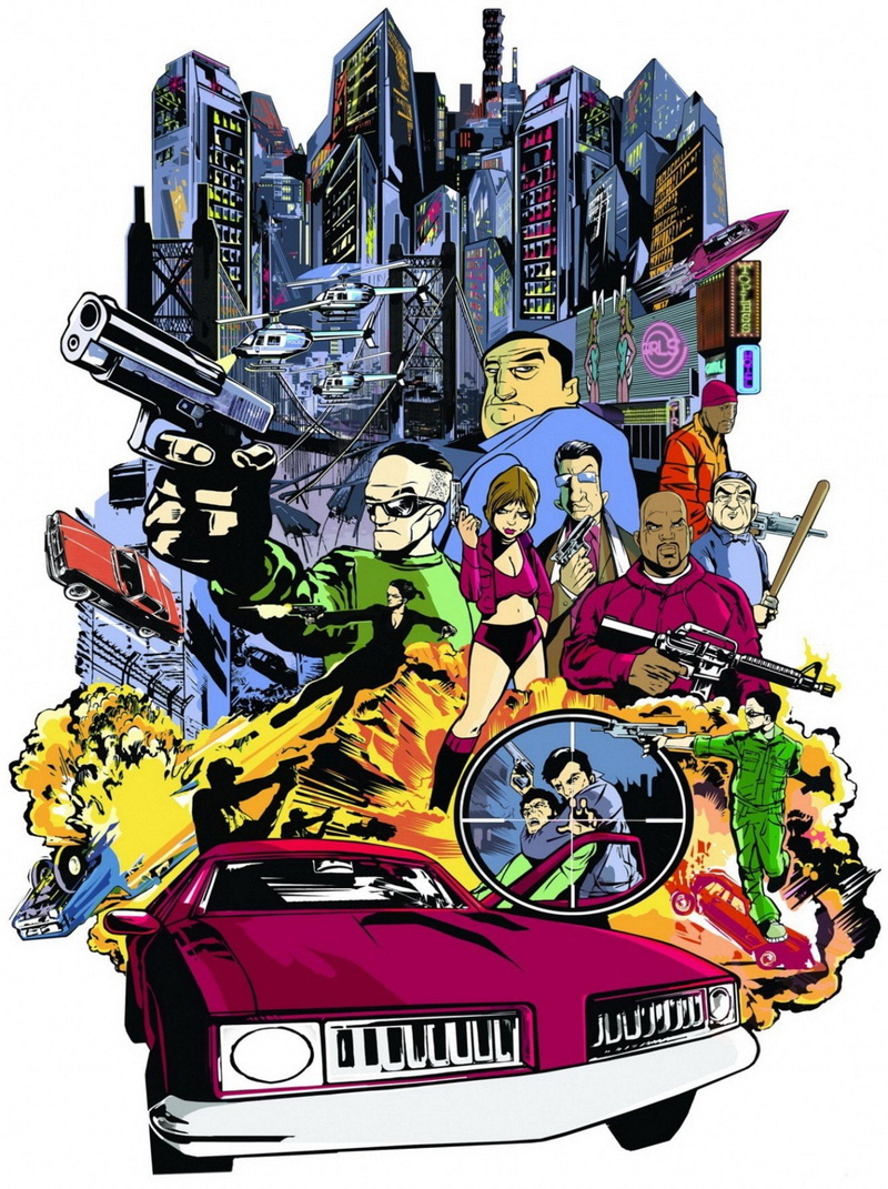 GTA III, Liberty City, grand theft auto, 1080P