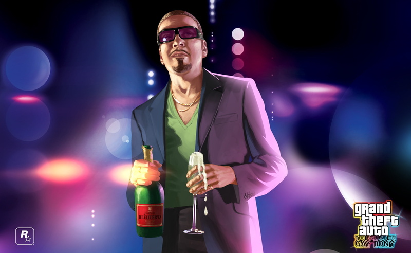 game, grand, smiling, standing, young adult, drink, Tony, theft, men, arts culture and entertainment, adult, grand theft auto iv, 2K, night, fashion, gtaiv tbogt