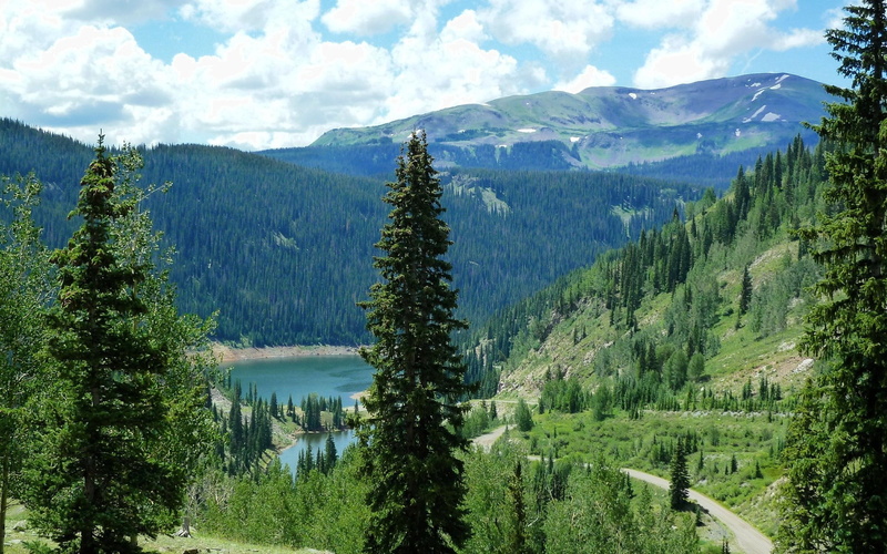 non-urban scene, nature, water, pine tree, no people, high res  nature download 1920x1200, sky, mountain, scenics - nature, coniferous tree, green color