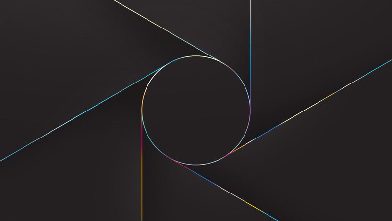 1080P, minimalism, lines, abstract, dark, grey, circle
