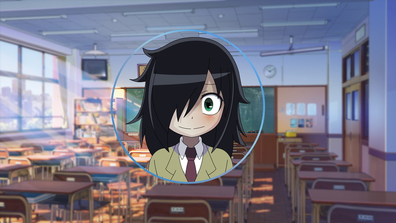 day, school uniform, architecture, picture-in-picture, electrical equipment, fan art, Tomoko Kuroki, arts culture and entertainment, built structure, anime girls