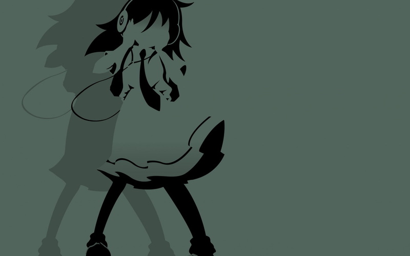 craft, headphones, no people, plant, music, vertebrate, anime girls, minimalism, clear sky, sky, 720P, wall - building feature, Watashi ga Motenai no wa Dou Kangaetemo Omaera ga Warui!