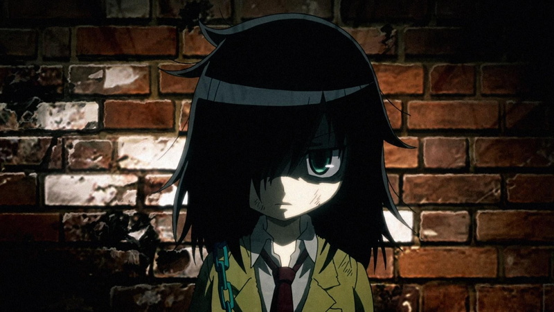 architecture, leisure activity, unrecognizable person, anime, Watashi ga Motenai no wa Dou Kangaetemo Omaera ga Warui!, hood - clothing, portrait, brick