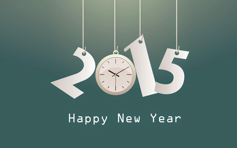 poster, 1080P, holiday, happy, new year 2015, year, 2015, new