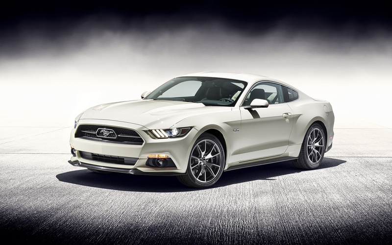 edition, mustang, silver colored, chrome, white, mode of transportation, motion, retro styled, racecar, 2015, wealth, sports car, luxury, shiny, land vehicle