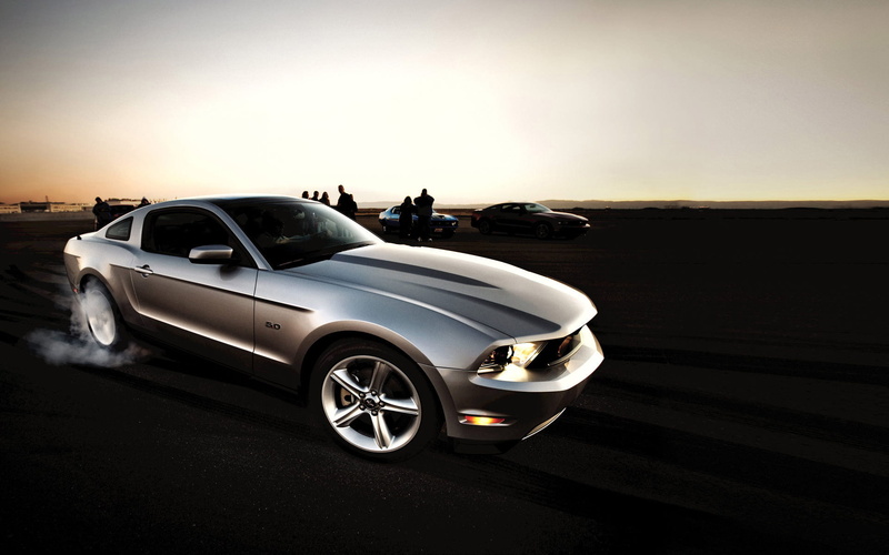 mustang, muscle car, side View, Ford, sports Car, black Color, travel, wheel, silver, road, outdoors, convertible, motor Vehicle, land Vehicle, men, car