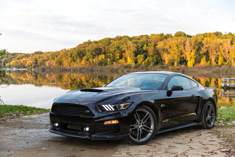 wheel, sedan, lake, 4K, new, sky, reflection, road, mode of Transport, 2014, autumn, motor Vehicle, luxury, outdoors, tree, change, no People, water, Ford