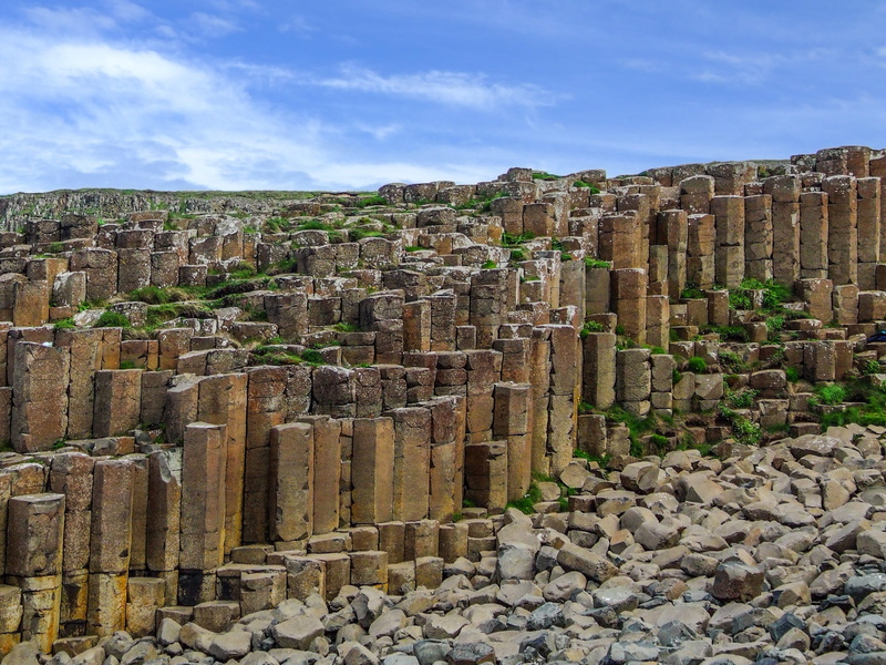 northern ireland, uk, destination, built structure, nature, architectural column, antrim, column, attraction, vacation, coastal, archaeology, the past