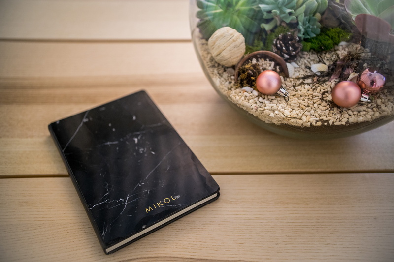 notebook, still life, diary, nature, flower, luxury, lifestyle, cafe, wellbeing, bullet journal, indoors, food and drink, bowl, 4K, container, wood - material