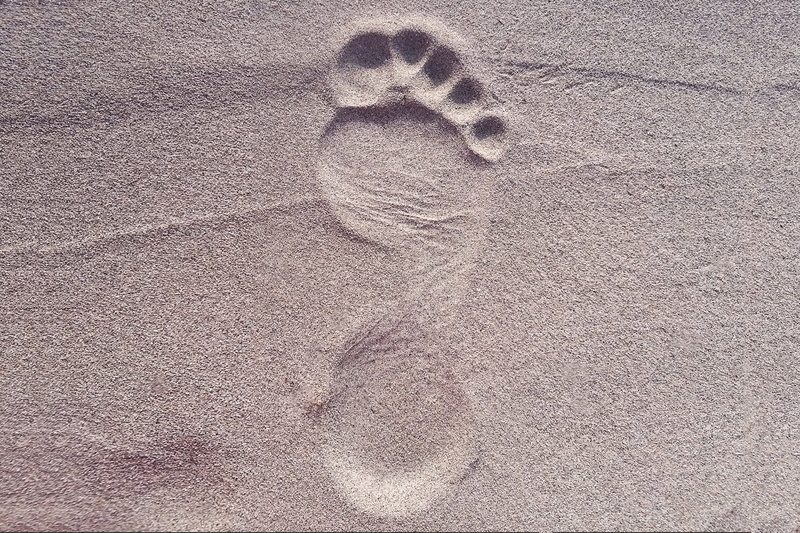 close-up, pattern, full frame, footprint, land, backgrounds, representation, foot, nature, art and craft, feet, high angle view, sand, textured, beach