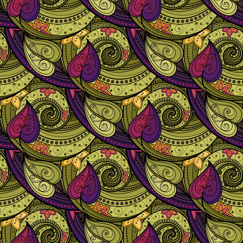 shape, close-up, twirled, 5K, doodles, abundance, arts culture and entertainment, leaves, repetition, backgrounds, abstract, large group of objects, multi colored