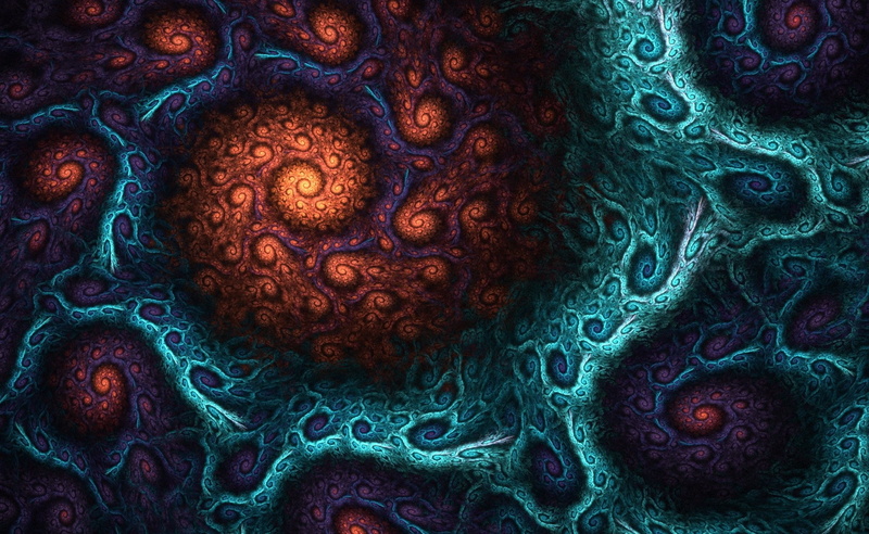 twirl, fractal, 1080P, pattern