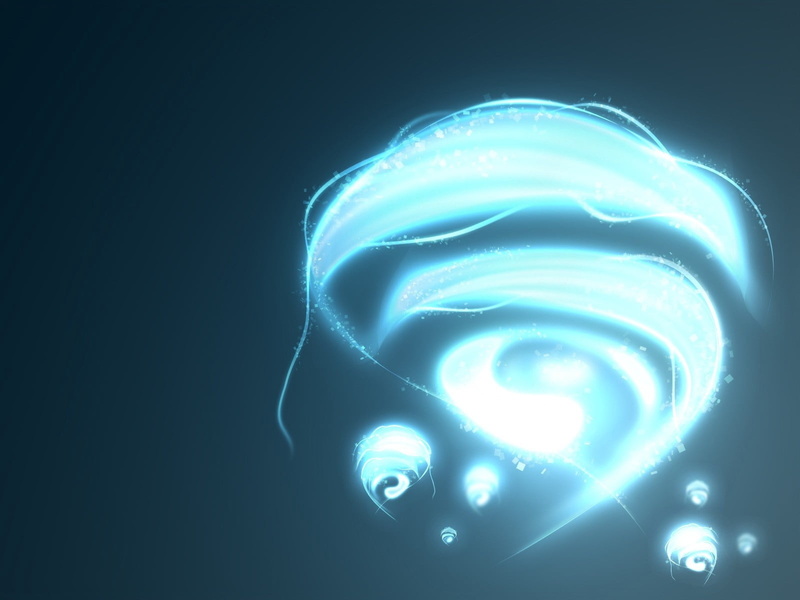 glow, water, indoors, symbol, blue, illuminated, electricity, nature, computer Graphic, twirl, swirl, light - Natural Phenomenon, shape, energy, shiny