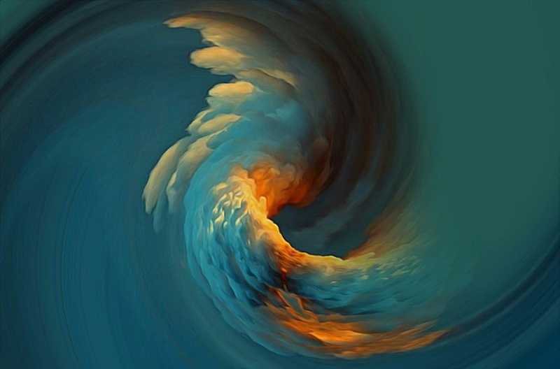 curve, space, creative, close-up, blue, concentric, beauty in nature, motion, abstract, nature, sea, no people, power, power in nature, aggression, flowing