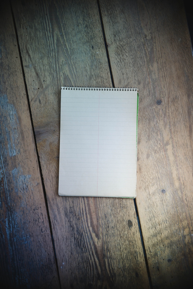 still life, scratchpad, copy space, no people, communication, paper, close-up, 2K, simplicity, wood grain, envelope, letter, notebook, grunge, whitespace