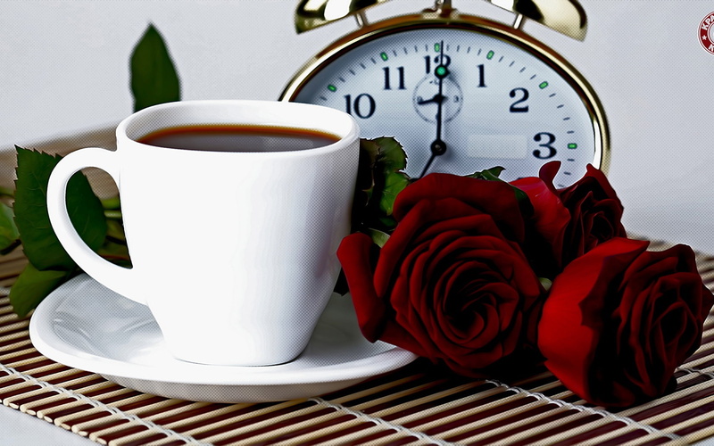 hours, no people, table, clock, freshness, saucer, heat - Temperature, wood - Material, food and drink, drink, close-up, holiday, still life, espresso
