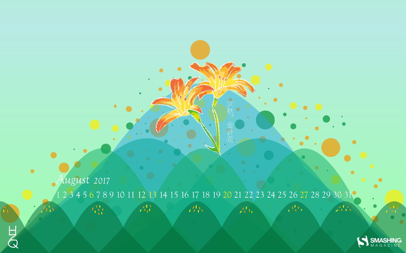 green color, creativity, season, daylily, clear sky, nature, blue background, pattern, multi colored, design, studio shot, water, art and craft, calend