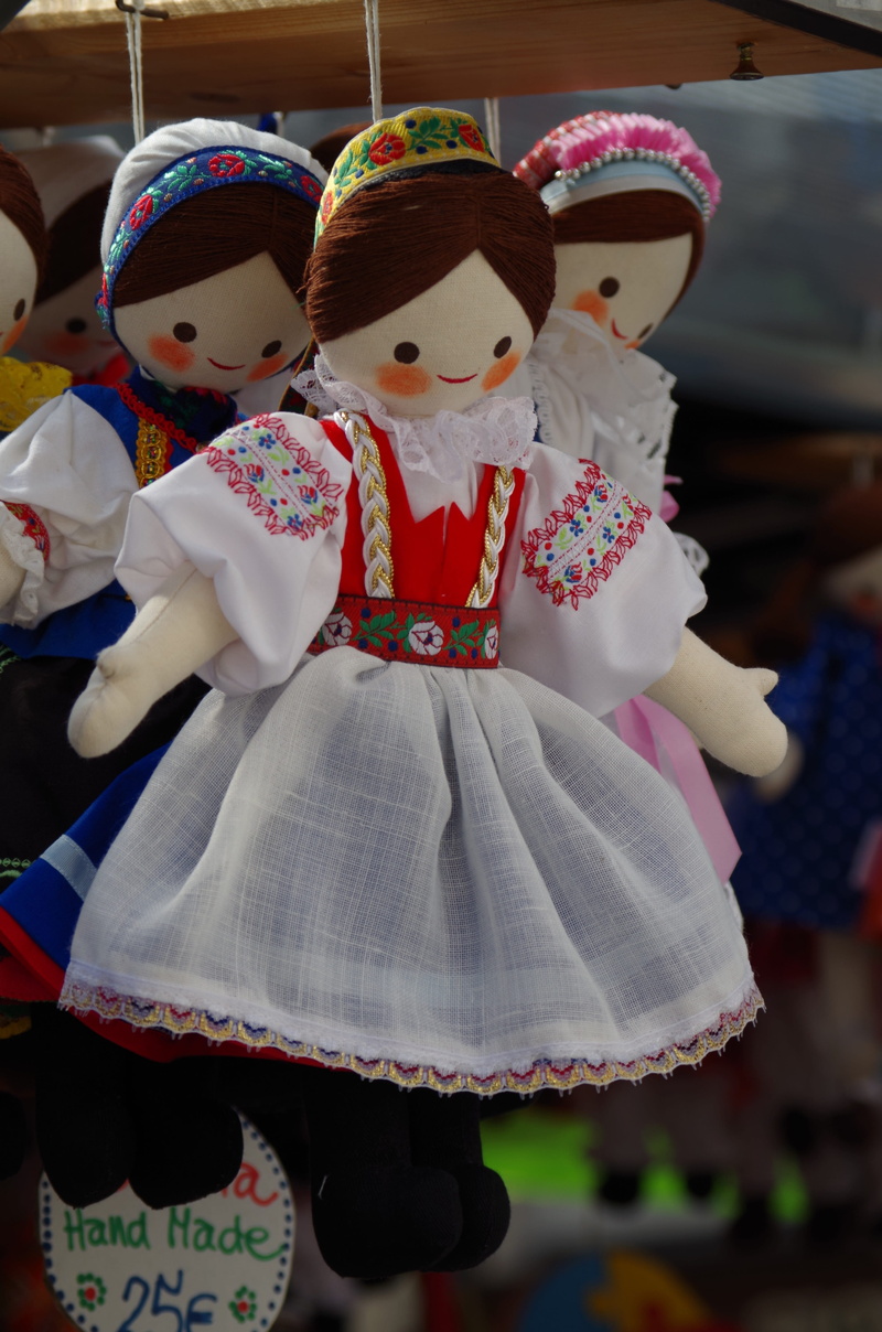 childhood, close-up, 4K, dolls, indoors, stuffed toy, human representation, female likeness, sewn, representation, focus on foreground, doll, multi colored
