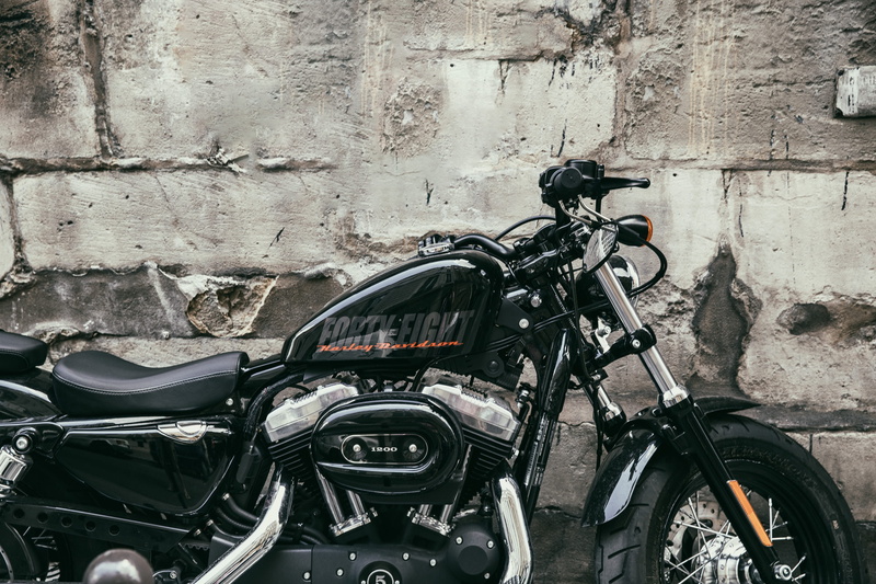 stationary, davidson, motorbike, old wall, old, building exterior, france, 4K, no People, Canon 6D, sits, scooter, paris, transportation, captured, old-fashioned