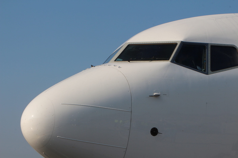 airbus, blue, mode of transportation, day, flying, close-up, air traffic, airplane, fly, passenger aircraft, flyer, no people, outdoors, cockpit, air vehicle