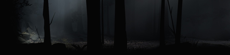 gamers, no people, forest, contrast, fog, tranquil scene, land, nature, trunk, mystery, indoors, spooky, 8K, panoramas, woodland, Inside, dark, tranquility