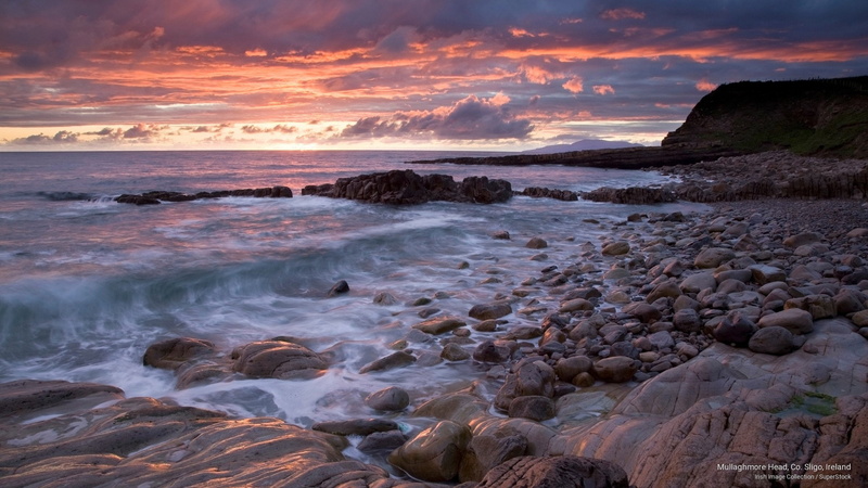 sligo, Beaches, co, 2K, mullaghmore, ireland, head