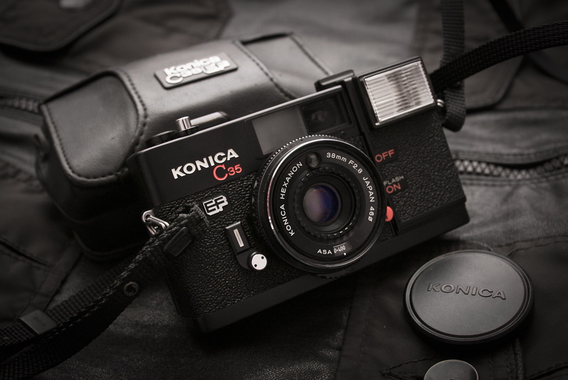 1080P, Konica C35 EF, camera, background