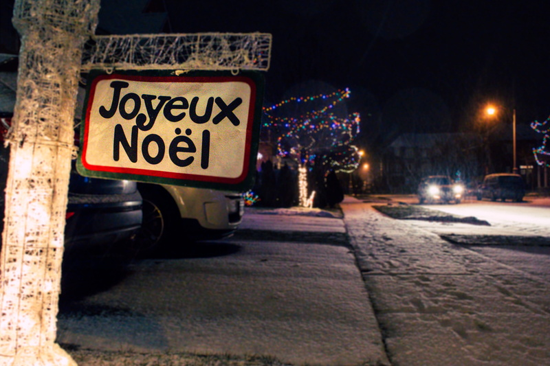 on the move, mode of transportation, architecture, transportation, 4K, snow, christmas, illuminated, sidewalk, land vehicle, car, night, joyeux, signage