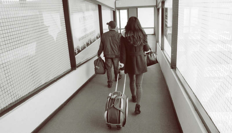 indoors, passenger, traveler, on the move, arrival, lifestyles, casual clothing, built structure, station, group of people, flight, airport lounge, adult