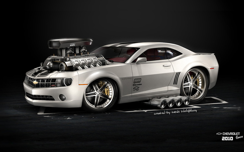 engine, engines, rod, chevrolet, car, hot, 1080P, 2010, american, camaro, rods, muscle