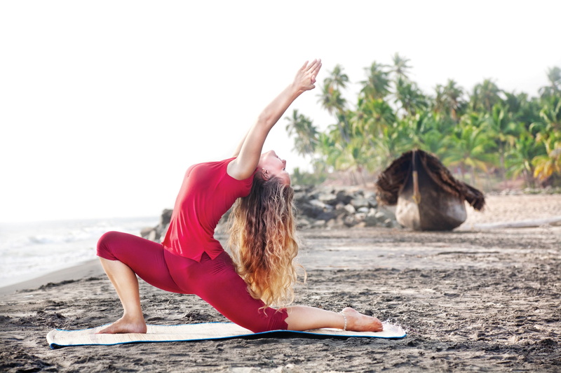 long hair, hairstyle, one person, beach, outdoors, young women, relaxation exercise, 4K, human arm, wellbeing, closed eyes, real people, women, leisure activity